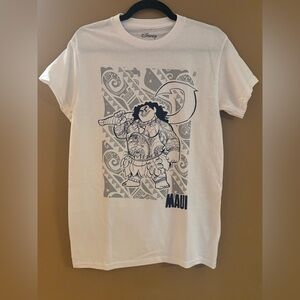 Disney Moana Maui Line Art T-Shirt XS